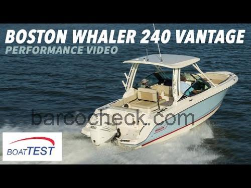 Boston Whaler 240 Vantage ficha tecnica